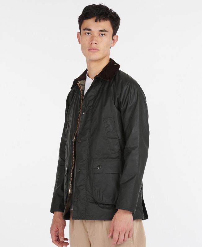 Barbour SL Bedale Waxed Cotton Jacket in Green | Barbour International