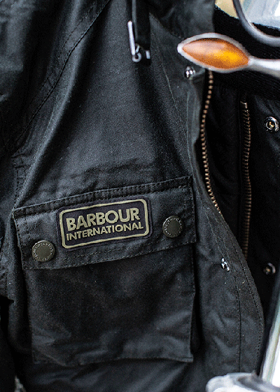 barbour international marlon leather jacket